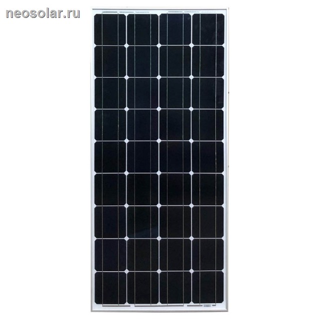 Монокристаллическая солнечная батарея SilaSolar 100Вт 