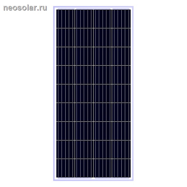 Поликристаллическая солнечная батарея SilaSolar 170Вт 5BB 